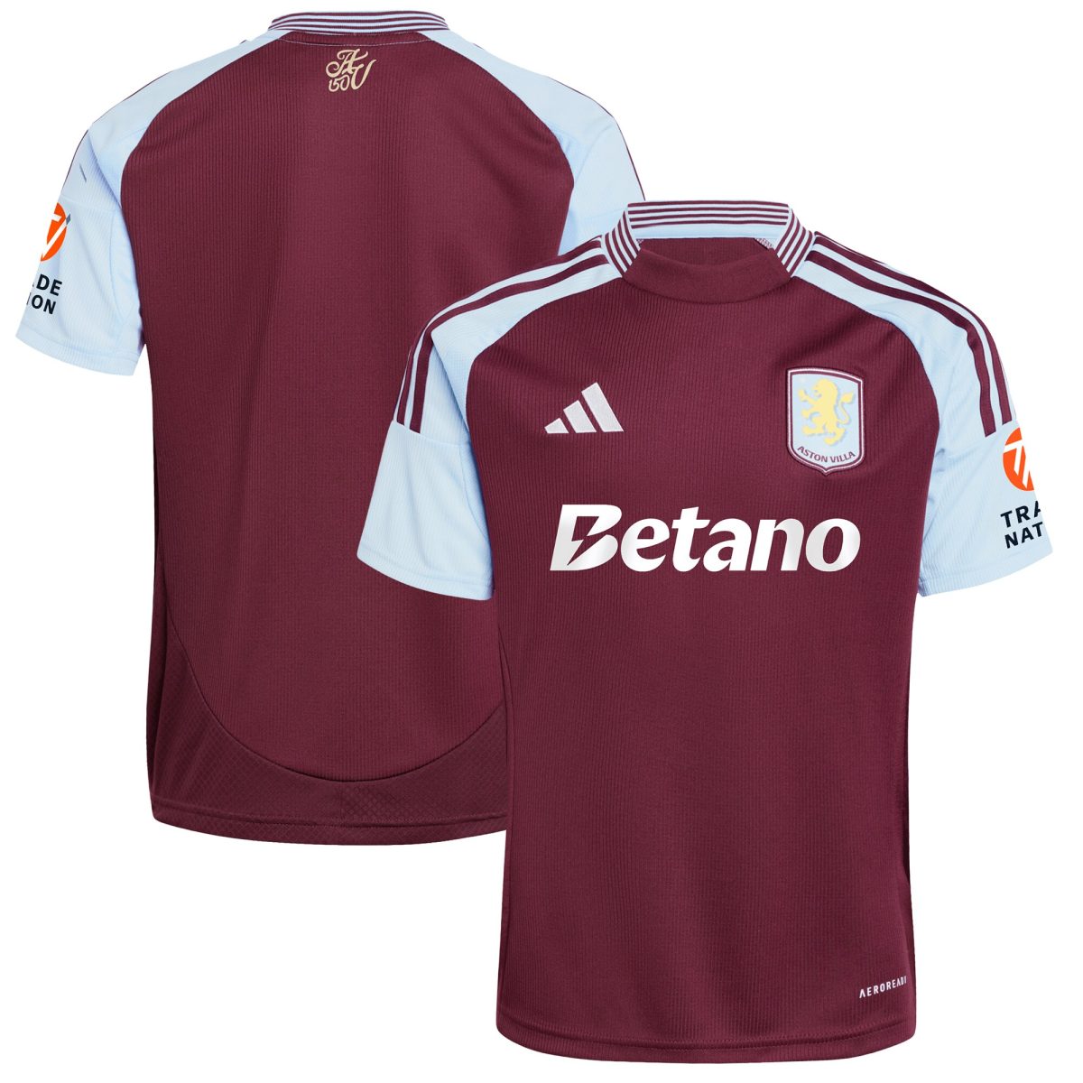 Aston Villa aston villa adidas home shirt 2024-25 with custom printing Collection | AVFC Jerseys & Fan Gear