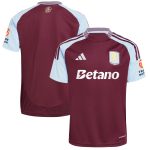 Aston Villa aston villa adidas home shirt 2024-25 with custom printing Collection | AVFC Jerseys & Fan Gear