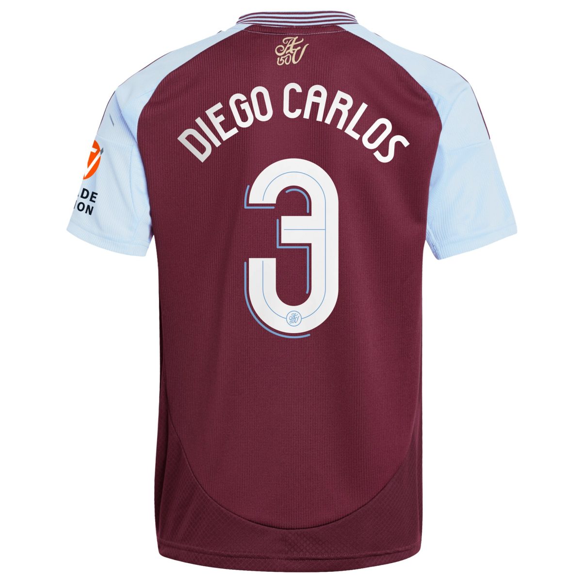 Aston Villa aston villa adidas home shirt 2024-25 with diego carlos 3 cup printing Collection | AVFC Jerseys & Fan Gear