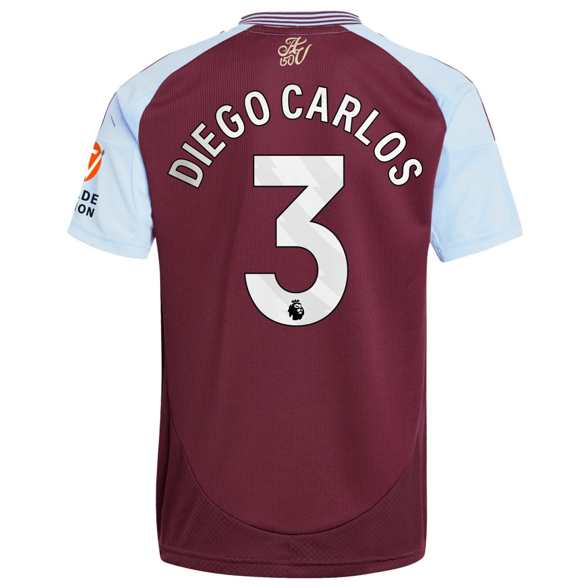 Aston Villa aston villa adidas home shirt 2024-25 with diego carlos 3 printing Collection | AVFC Jerseys & Fan Gear
