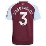 Aston Villa aston villa adidas home shirt 2024-25 with diego carlos 3 printing Collection | AVFC Jerseys & Fan Gear