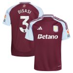 Aston Villa aston villa adidas home shirt 2024-25 with disasi 3 printing Collection | AVFC Jerseys & Fan Gear