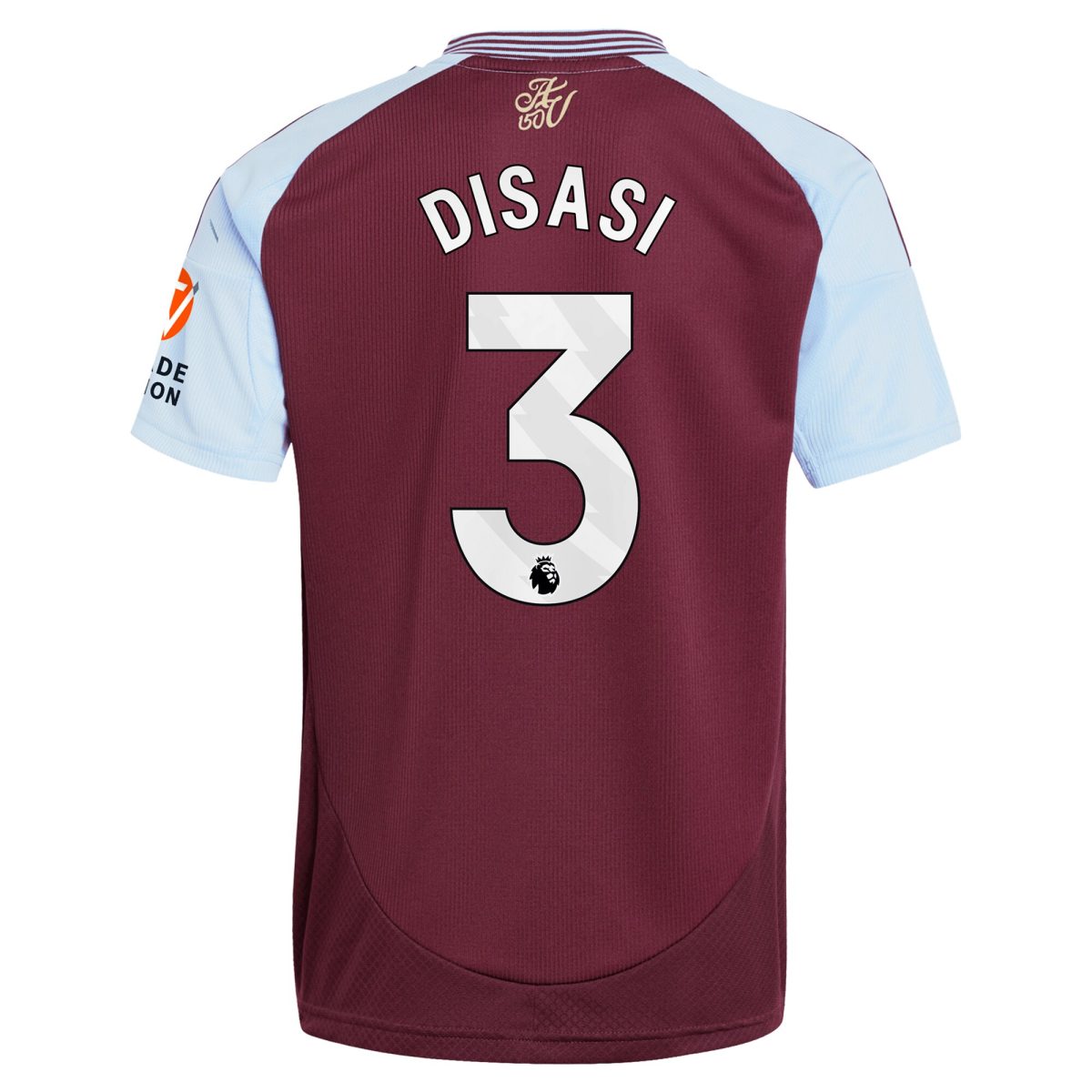 Aston Villa aston villa adidas home shirt 2024-25 with disasi 3 printing Collection | AVFC Jerseys & Fan Gear