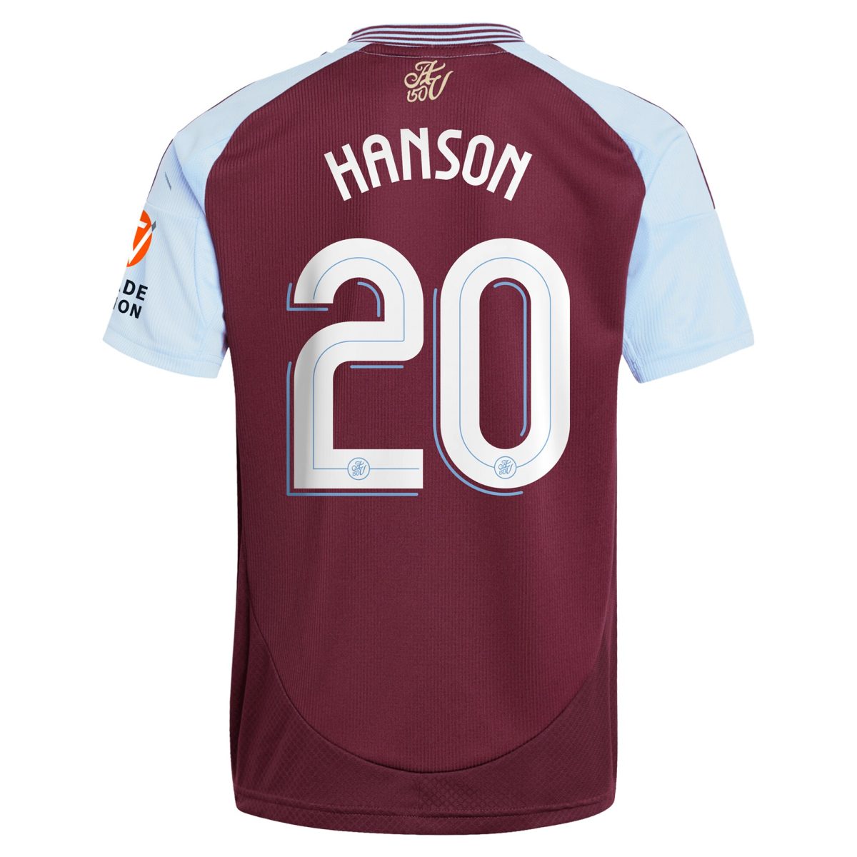 Aston Villa aston villa adidas home shirt 2024-25 with hanson 20 cup printing Collection | AVFC Jerseys & Fan Gear
