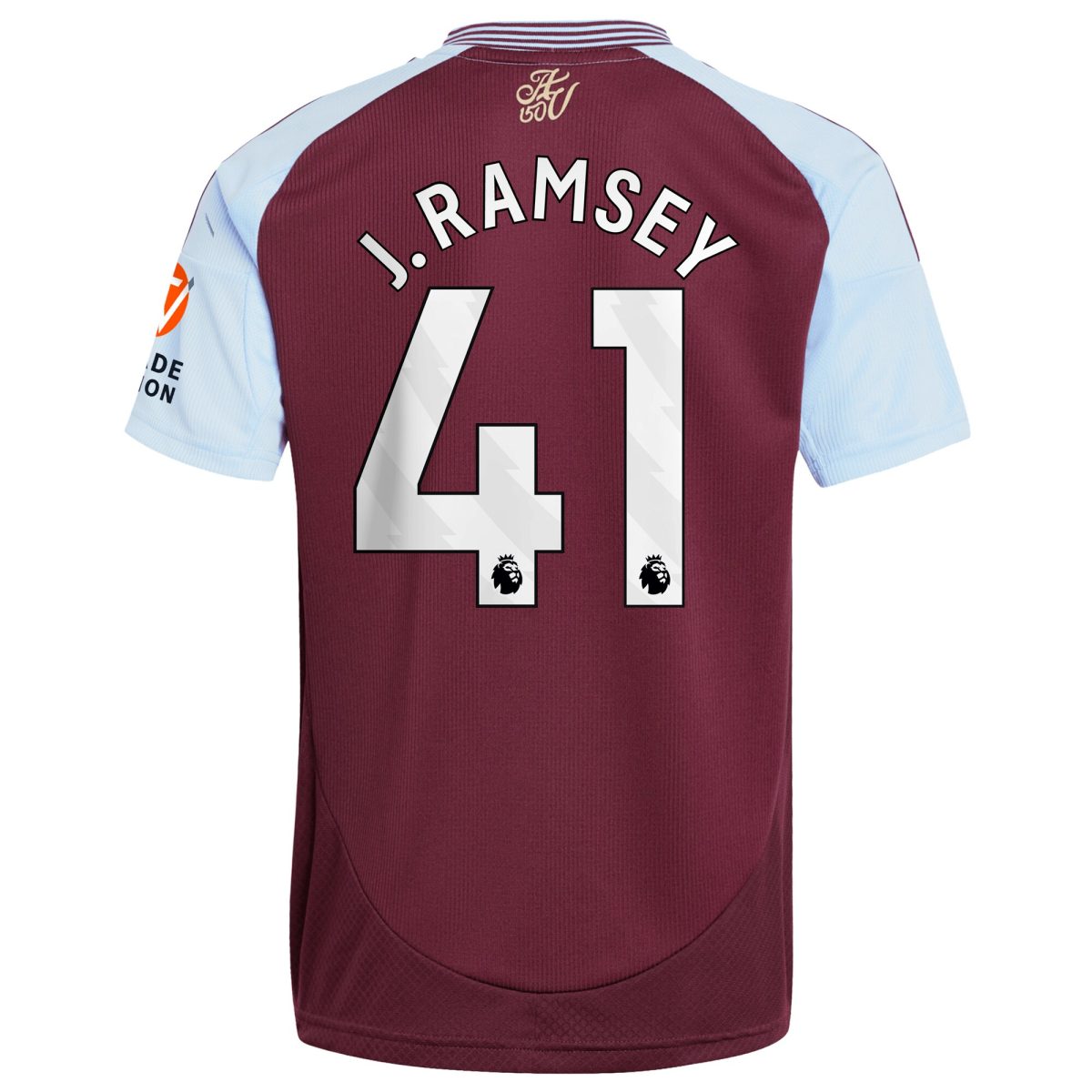 Aston Villa aston villa adidas home shirt 2024-25 with j. ramsey 41 printing Collection | AVFC Jerseys & Fan Gear