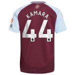 Aston Villa aston villa adidas home shirt 2024-25 with kamara 44 printing Collection | AVFC Jerseys & Fan Gear