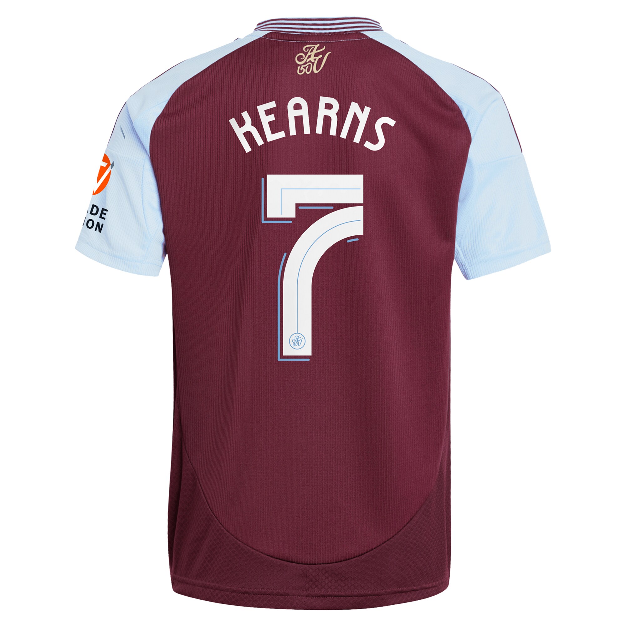 Aston Villa aston villa adidas home shirt 2024-25 with kearns 7 cup printing Collection | AVFC Jerseys & Fan Gear