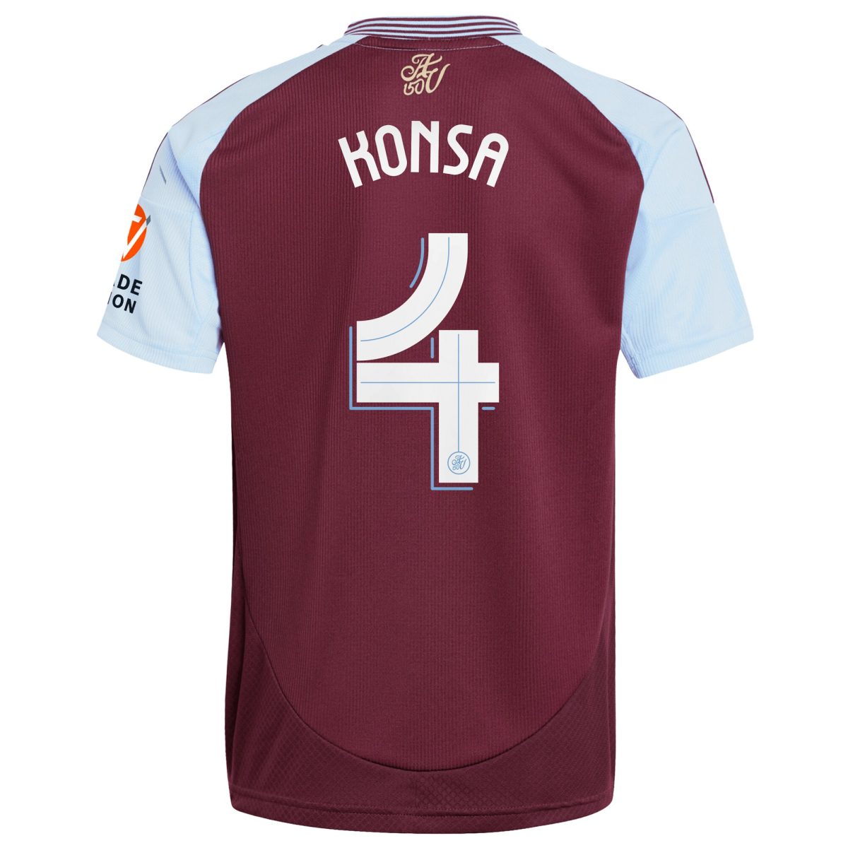 Aston Villa aston villa adidas home shirt 2024-25 with konsa 4 cup printing Collection | AVFC Jerseys & Fan Gear