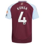 Aston Villa aston villa adidas home shirt 2024-25 with konsa 4 printing Collection | AVFC Jerseys & Fan Gear