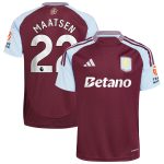 Aston Villa aston villa adidas home shirt 2024-25 with maatsen 22 printing Collection | AVFC Jerseys & Fan Gear