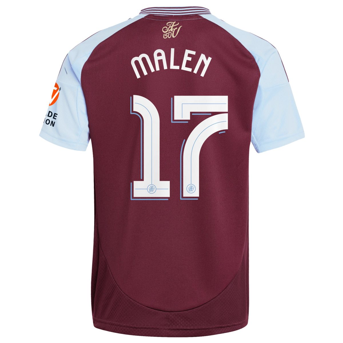 Aston Villa aston villa adidas home shirt 2024-25 with malen 17 cup printing Collection | AVFC Jerseys & Fan Gear