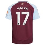 Aston Villa aston villa adidas home shirt 2024-25 with malen 17 printing Collection | AVFC Jerseys & Fan Gear