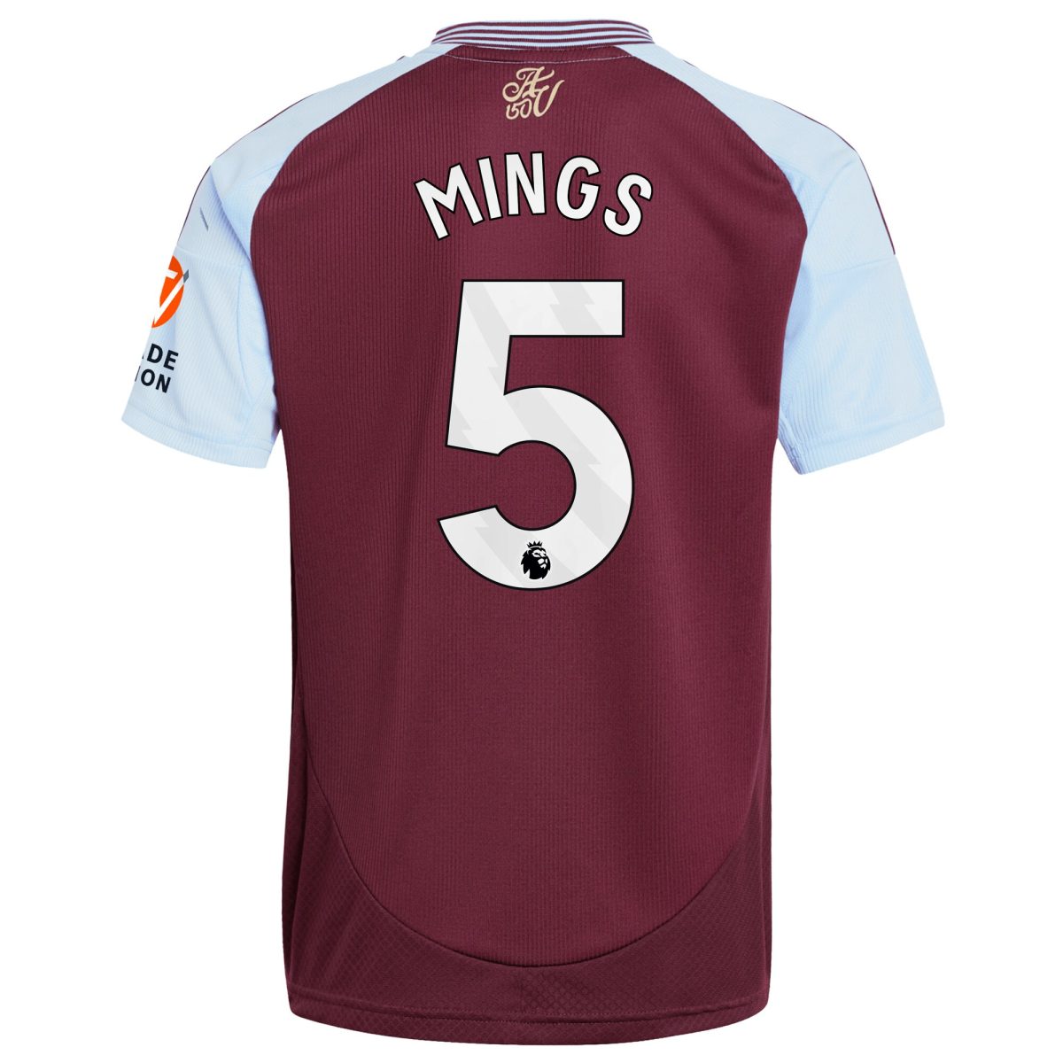 Aston Villa aston villa adidas home shirt 2024-25 with mings 5 printing Collection | AVFC Jerseys & Fan Gear