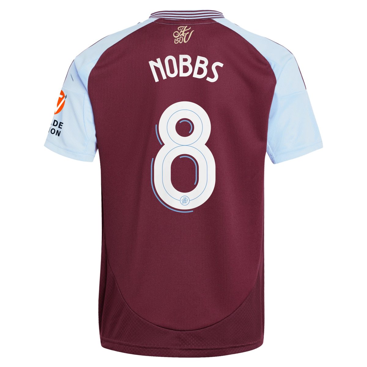 Aston Villa aston villa adidas home shirt 2024-25 with nobbs 8 cup printing Collection | AVFC Jerseys & Fan Gear
