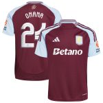 Aston Villa aston villa adidas home shirt 2024-25 with onana 24 cup printing Collection | AVFC Jerseys & Fan Gear