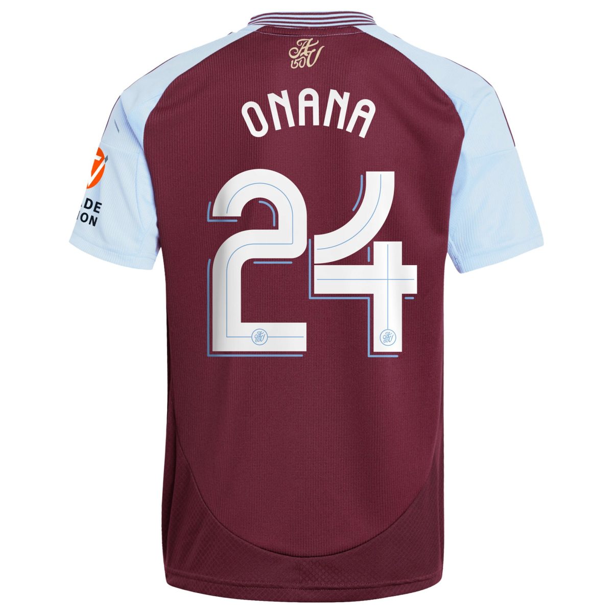Aston Villa aston villa adidas home shirt 2024-25 with onana 24 cup printing Collection | AVFC Jerseys & Fan Gear