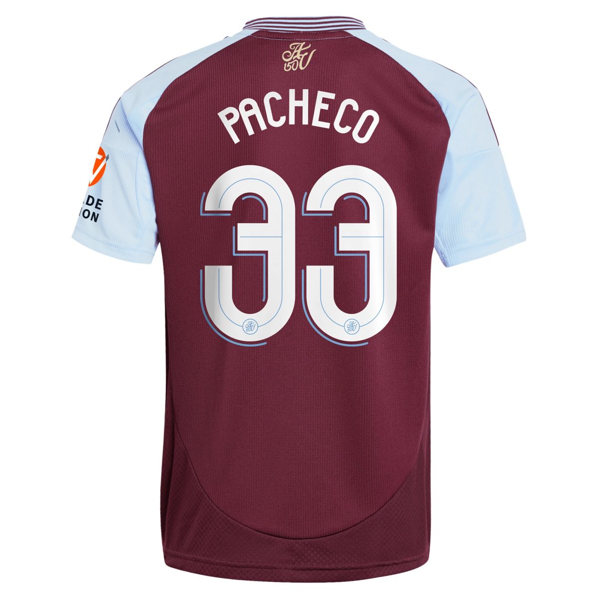 Aston Villa aston villa adidas home shirt 2024-25 with pacheco 33 cup printing Collection | AVFC Jerseys & Fan Gear