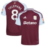 Aston Villa aston villa adidas home shirt 2024-25 with tielemans 8 printing Collection | AVFC Jerseys & Fan Gear