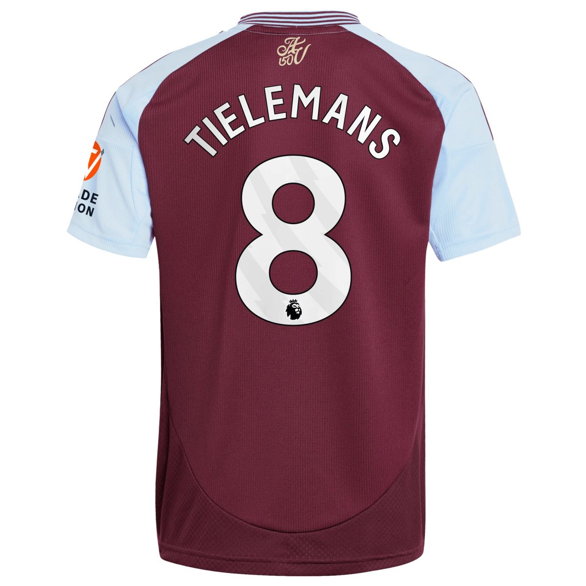 Aston Villa aston villa adidas home shirt 2024-25 with tielemans 8 printing Collection | AVFC Jerseys & Fan Gear