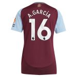 Aston Villa aston villa adidas home shirt 2024-25 – womens with a.garcía 16 printing Collection | AVFC Jerseys & Fan Gear