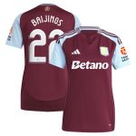 Aston Villa aston villa adidas home shirt 2024-25 – womens with baijings 22 cup printing Collection | AVFC Jerseys & Fan Gear