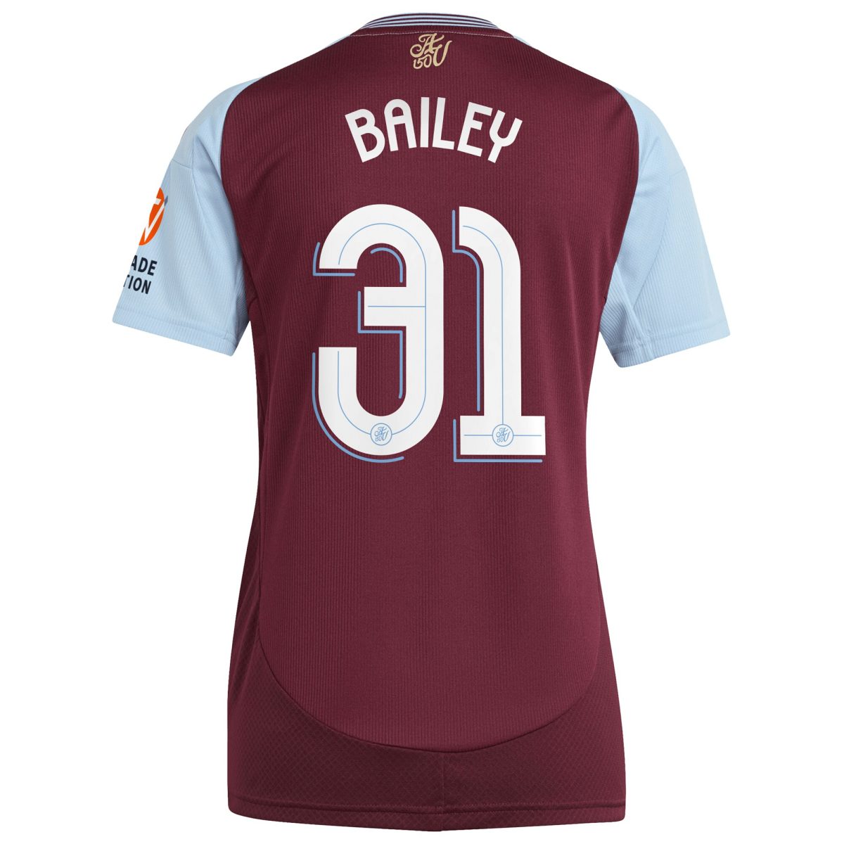 Aston Villa aston villa adidas home shirt 2024-25 – womens with bailey 31 cup printing Collection | AVFC Jerseys & Fan Gear
