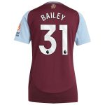Aston Villa aston villa adidas home shirt 2024-25 – womens with bailey 31 printing Collection | AVFC Jerseys & Fan Gear