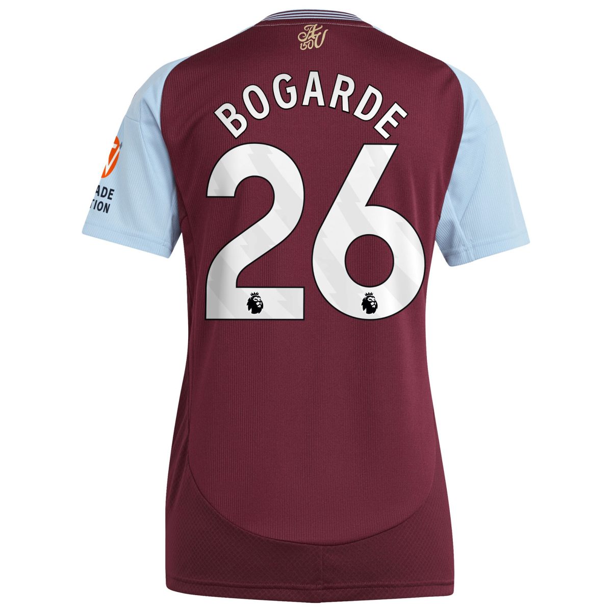 Aston Villa aston villa adidas home shirt 2024-25 – womens with bogarde 26 printing Collection | AVFC Jerseys & Fan Gear