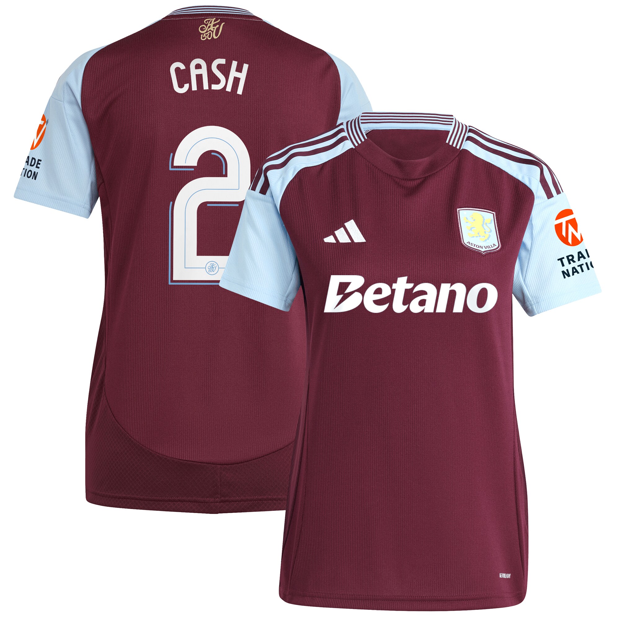Aston Villa aston villa adidas home shirt 2024-25 – womens with cash 2 cup printing Collection | AVFC Jerseys & Fan Gear