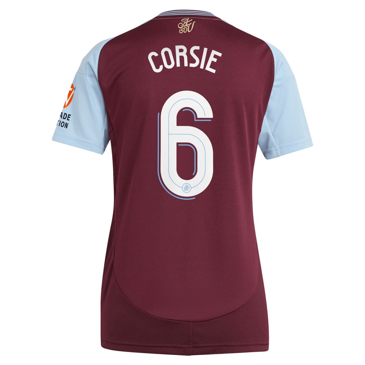 Aston Villa aston villa adidas home shirt 2024-25 – womens with corsie 6 cup printing Collection | AVFC Jerseys & Fan Gear