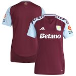 Aston Villa aston villa adidas home shirt 2024-25 – womens with custom printing Collection | AVFC Jerseys & Fan Gear