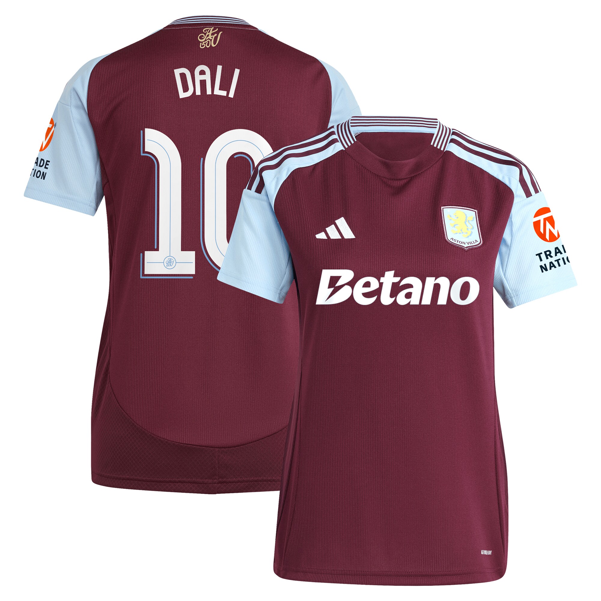 Aston Villa aston villa adidas home shirt 2024-25 – womens with dali 10 cup printing Collection | AVFC Jerseys & Fan Gear