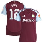 Aston Villa aston villa adidas home shirt 2024-25 – womens with digne 12 cup printing Collection | AVFC Jerseys & Fan Gear