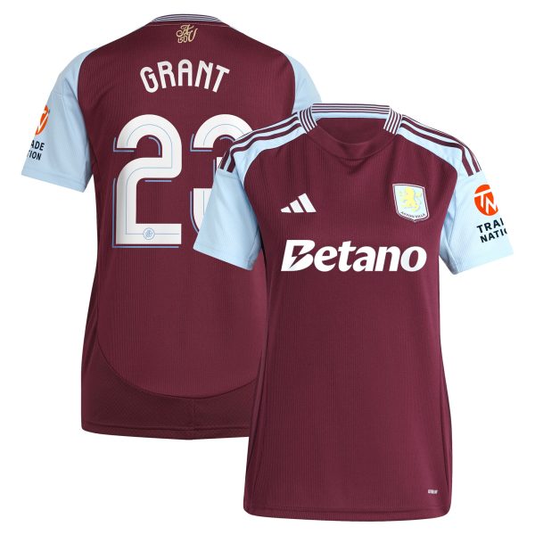 Aston Villa aston villa adidas home shirt 2024-25 – womens with grant 23 cup printing Collection | AVFC Jerseys & Fan Gear