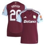 Aston Villa aston villa adidas home shirt 2024-25 – womens with hanson 20 cup printing Collection | AVFC Jerseys & Fan Gear