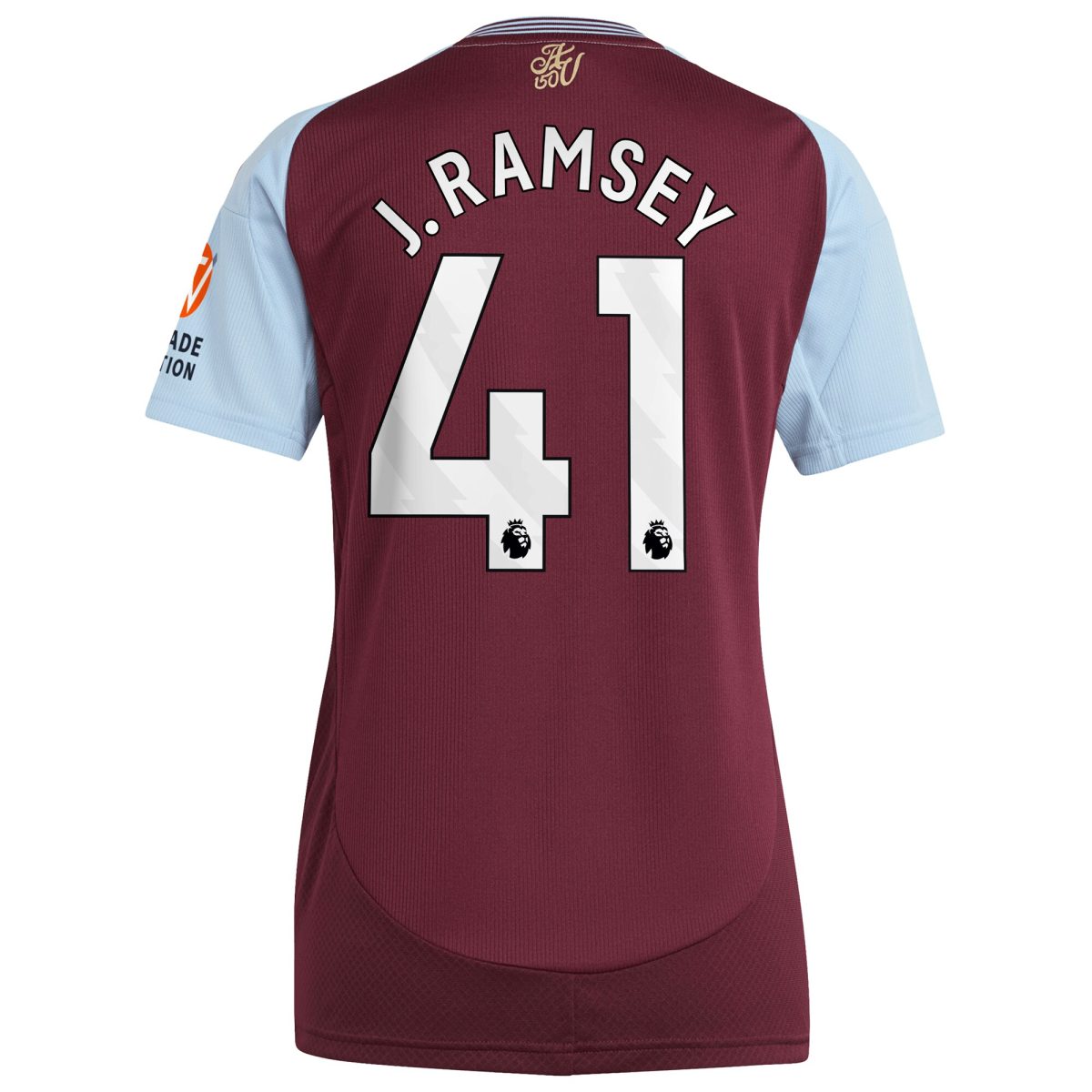 Aston Villa aston villa adidas home shirt 2024-25 – womens with j. ramsey 41 printing Collection | AVFC Jerseys & Fan Gear