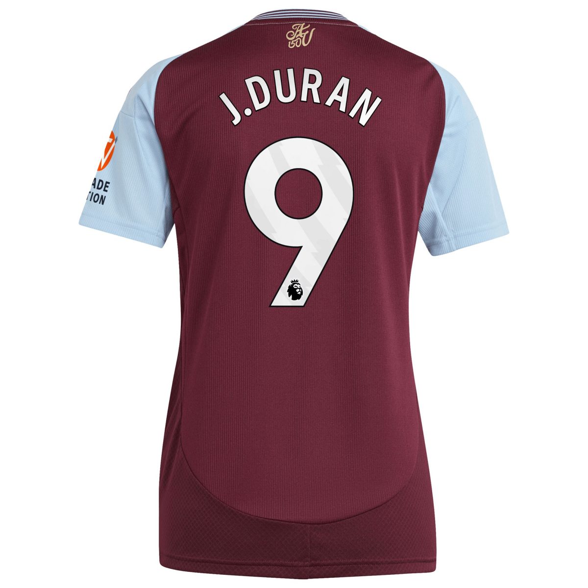 Aston Villa aston villa adidas home shirt 2024-25 – womens with j.duran 9 printing Collection | AVFC Jerseys & Fan Gear