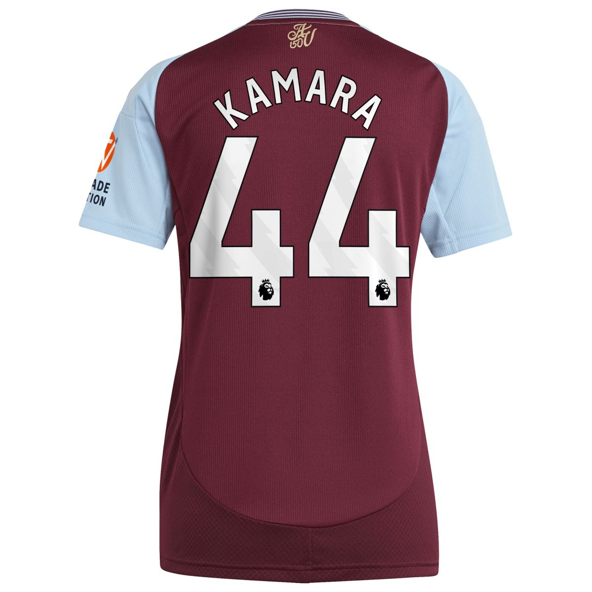 Aston Villa aston villa adidas home shirt 2024-25 – womens with kamara 44 printing Collection | AVFC Jerseys & Fan Gear