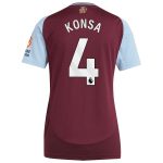 Aston Villa aston villa adidas home shirt 2024-25 – womens with konsa 4 printing Collection | AVFC Jerseys & Fan Gear