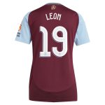 Aston Villa aston villa adidas home shirt 2024-25 – womens with leon 19 cup printing Collection | AVFC Jerseys & Fan Gear
