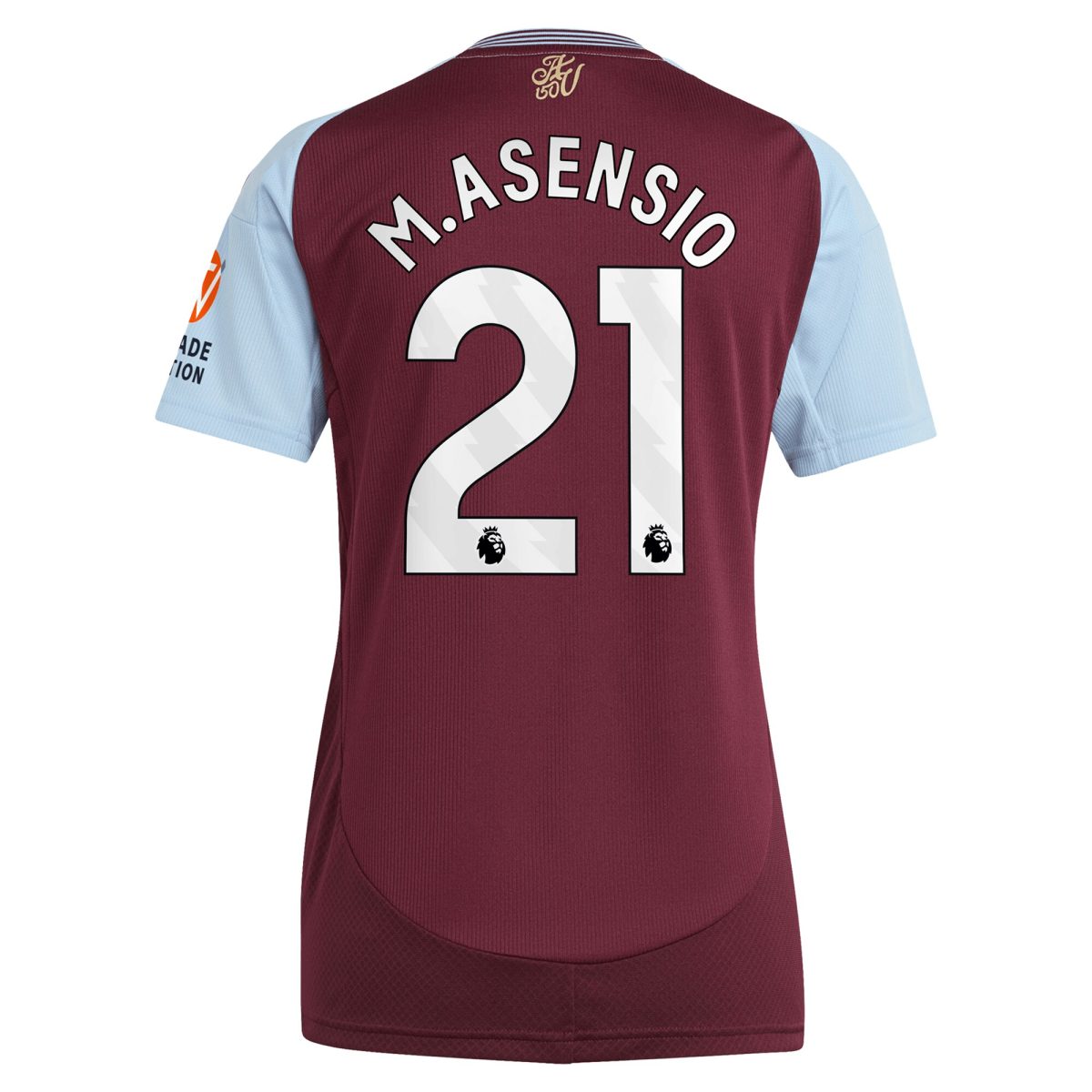 Aston Villa aston villa adidas home shirt 2024-25 – womens with m.asensio 21 printing Collection | AVFC Jerseys & Fan Gear