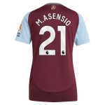 Aston Villa aston villa adidas home shirt 2024-25 – womens with m.asensio 21 printing Collection | AVFC Jerseys & Fan Gear