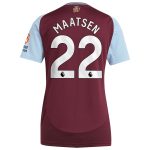 Aston Villa aston villa adidas home shirt 2024-25 – womens with maatsen 22 printing Collection | AVFC Jerseys & Fan Gear