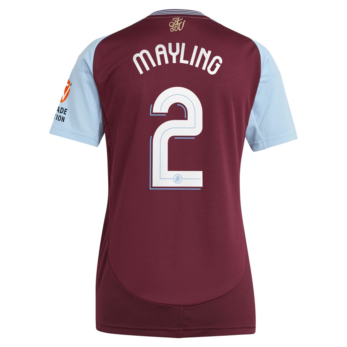 Aston Villa aston villa adidas home shirt 2024-25 – womens with mayling 2 cup printing Collection | AVFC Jerseys & Fan Gear