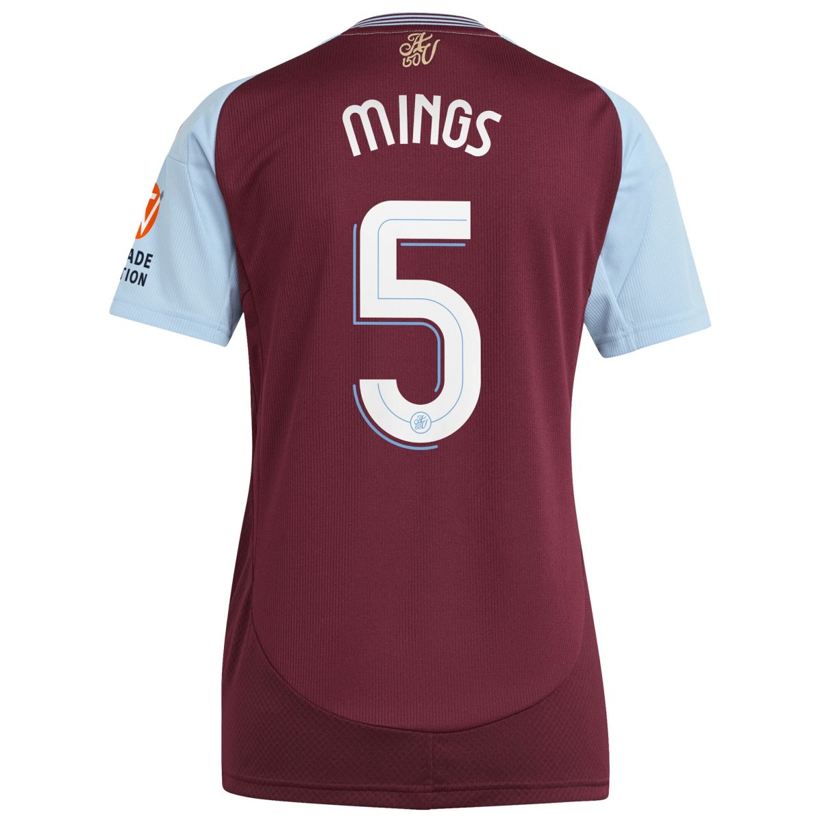 Aston Villa aston villa adidas home shirt 2024-25 – womens with mings 5 cup printing Collection | AVFC Jerseys & Fan Gear