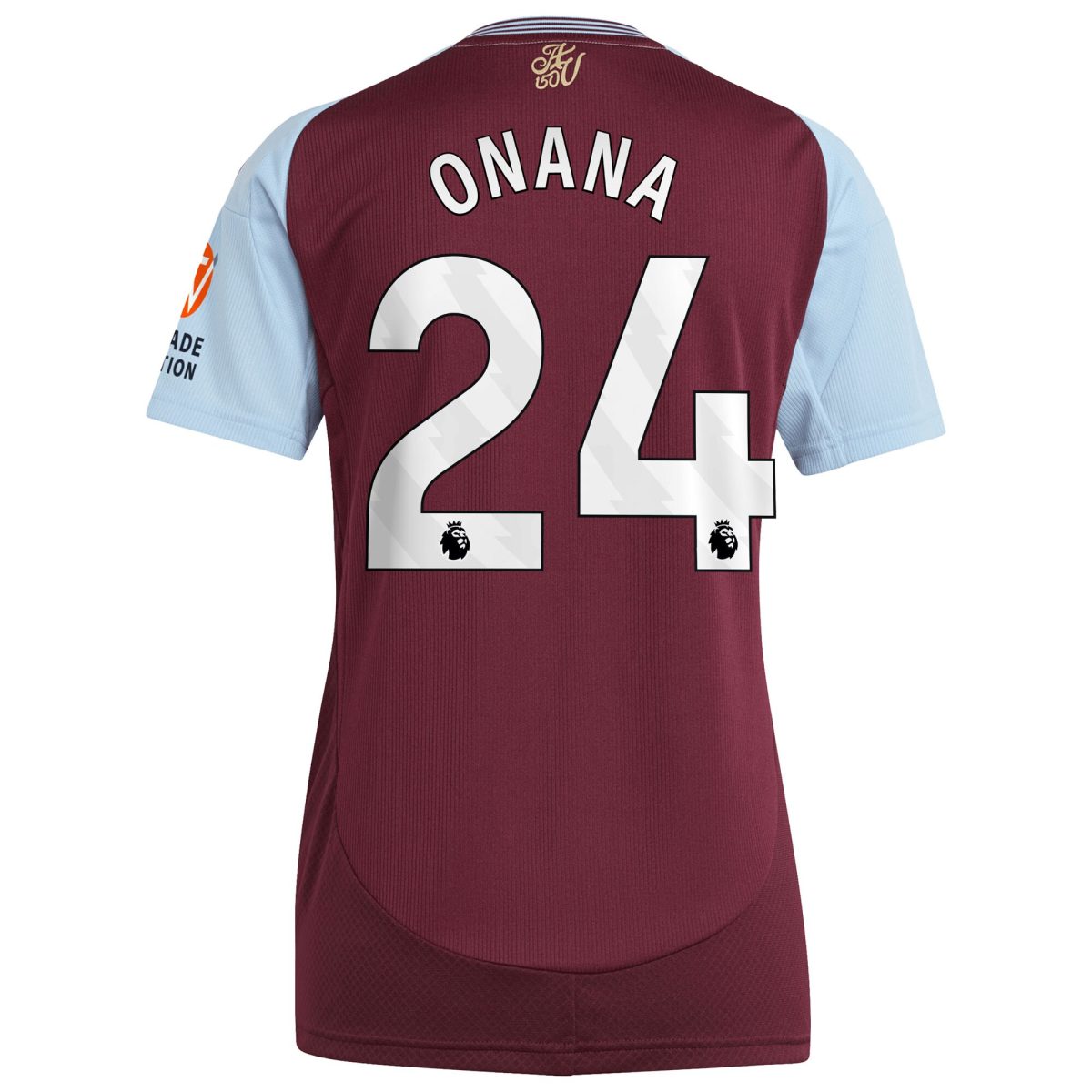 Aston Villa aston villa adidas home shirt 2024-25 – womens with onana 24 printing Collection | AVFC Jerseys & Fan Gear