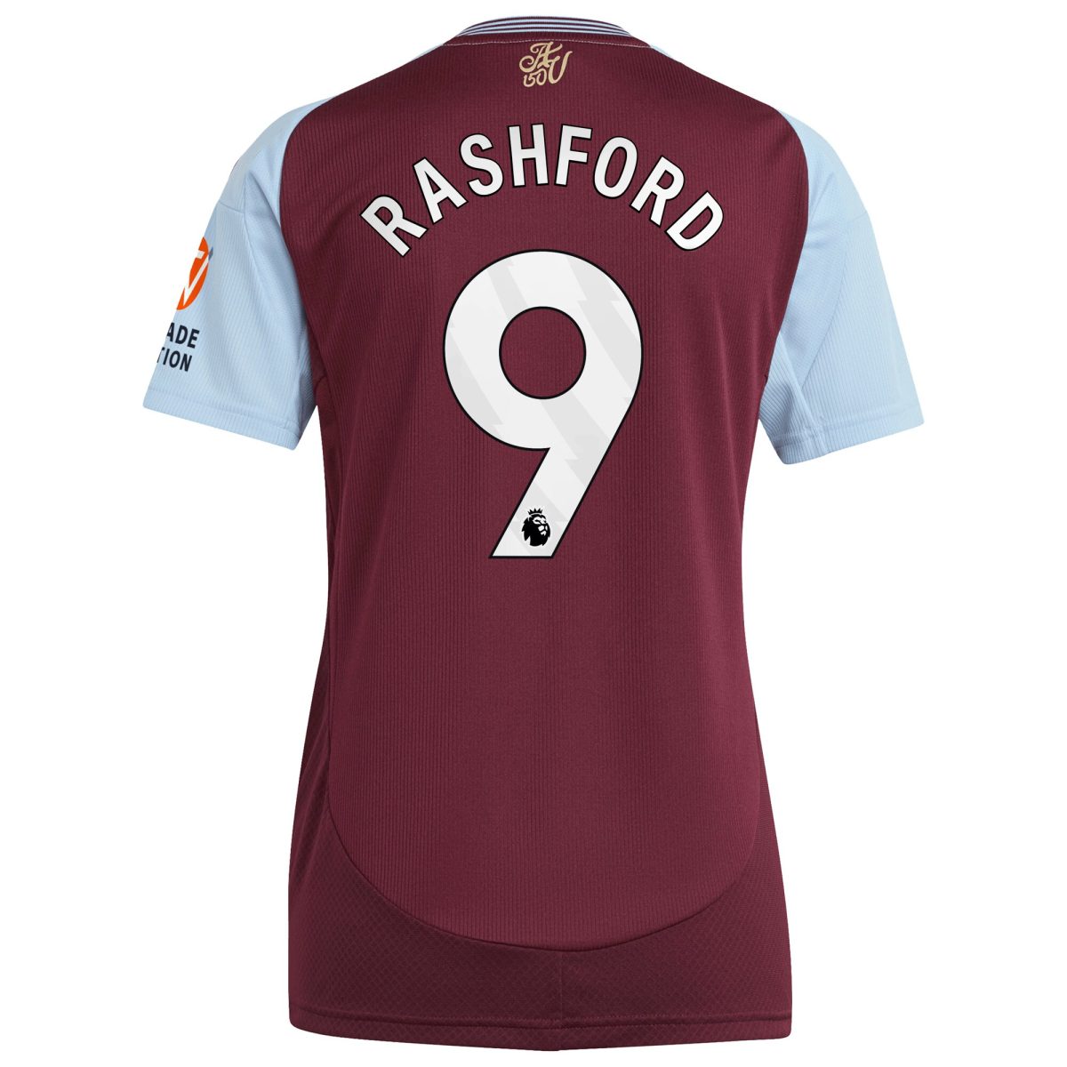 Aston Villa aston villa adidas home shirt 2024-25 – womens with rashford 9 printing Collection | AVFC Jerseys & Fan Gear