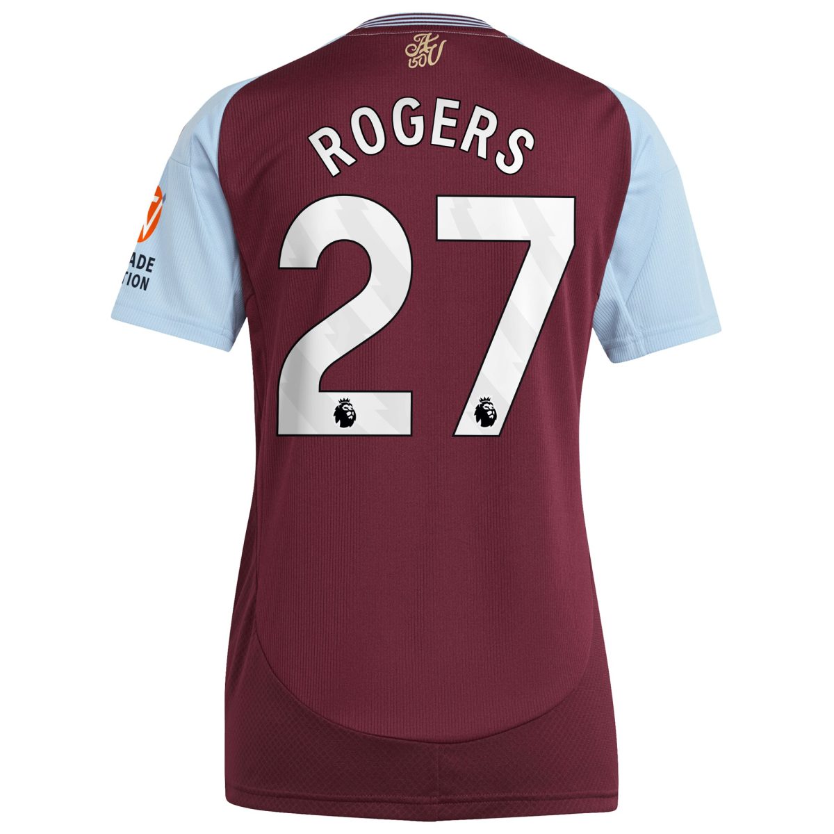Aston Villa aston villa adidas home shirt 2024-25 – womens with rogers 27 printing Collection | AVFC Jerseys & Fan Gear