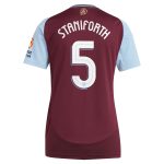 Aston Villa aston villa adidas home shirt 2024-25 – womens with staniforth 5 cup printing Collection | AVFC Jerseys & Fan Gear