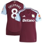 Aston Villa aston villa adidas home shirt 2024-25 – womens with tielemans 8 printing Collection | AVFC Jerseys & Fan Gear